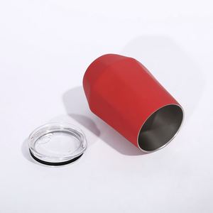 Wholesale Custom Logo 12oz Diamond Eggshell Wine Tumbler 304 Stainless Steel Double Wall Vacuum Insulated <b>Cup</b> <b>with</b> Leakproof <b>Lid</b> - Product Image 6