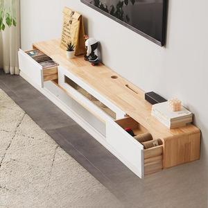 Combohome Mueble de TV Flotante Moderno, Mueble de TV de <span class=keywords><strong>Madera</strong></span> para Montar en la Pared, Venta al por Mayor Económica para Componentes de TV, Consola - Product Image 4