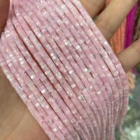 Manik-manik Heishi Cangkang Siput Kuda Liar Grosir 2*4mm, Manik-manik Cangkang Mutiara Pipih Warna-warni untuk Pembuatan Perhiasan DIY Gelang