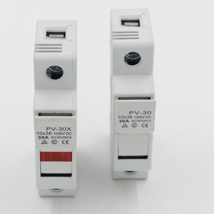 10x38 от 1 А до 32 А 1000 В постоянного тока, держатель предохранителя на солнечной энергии, gPV, термофарфоровый предохранитель с индикаторной лампой - Product Image 6