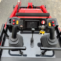 Mini-chargeuse compacte à bas prix, commande hydraulique, diesel, avec ensemble complet d'accessoires de travail