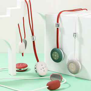 Mini masseur de cou électrique intelligent et léger, Portable, à compression chaude, collier pendentif EMS, à impulsion - Product Image 1