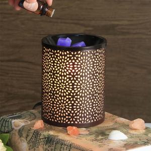 Calentador de cera de Metal redondo con enchufe de fábrica en Reino Unido, uso doméstico, aromas de Perfume, fragancia, cera fundida, elemento calefactor, calentador de cera - Product Image 5