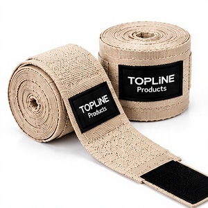 Bandes élastiques de maintien pour les mains Topline, absorbant la transpiration, pour le sport, protection des poignets, gants de fitness, bandes élastiques d'exercice - Product Image 1