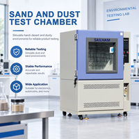 Cabine d'essai de résistance à la poussière et au sable à écran tactile, conforme à la norme IEC60529, équipement de laboratoire pour tests de poussière IP5X IP6X