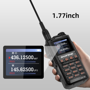 Baofeng BF UV18L talkie-walkie extérieur 10 <span class=keywords><strong>km</strong></span> longue portée Radio jambon Type C charge UHF VHF fréquence sans fil jambon Radio bidirectionnelle - Product Image 6