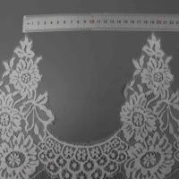 Dentelle extensible florale en nylon et élasthanne de 23 cm, directement de l'usine, pour lingerie et vêtements de nuit