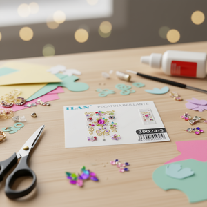 Adesivi con Strass Lucidi ILAN 39024-3, Decorazioni per Gioielli e Artigianato - Product Image 2