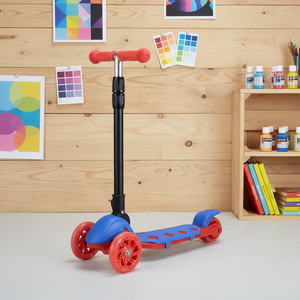 Vente en gros usine : Trottinette à trois roues pliable à un bouton pour bébés de 1 à 9 ans, avec fonction de glisse et de skateboard - Product Image 1