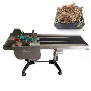 Crinkle Cut Paper Feeder Shredder Machine Automatic Paper Sheet Feeder