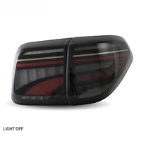 JOP4X4 Gros Feu Arrière LED Feu Arrière pour Patrol Y62 2008-2016 et Armada SE Version de Mise à Niveau