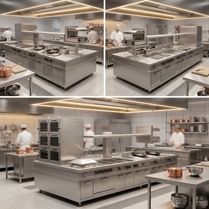 Friteuse électrique commerciale OEM, friteuse à pression industrielle, équipement de cuisine pour restaurants, traiteurs, restauration rapide - Product Image 1