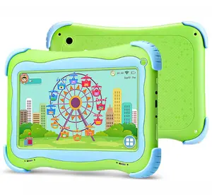 Fabrika çocuk tabletler 7 inç Android 10.0 eğitim Tablet pc BT çocuk tableti çocuk için