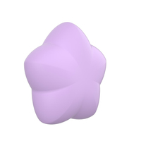 Nouveau Vibrateur Clitoridien Mini Violet Doux à 7 Fréquences, Rechargeable par USB, Étanche IPX7, Silencieux pour Femmes
