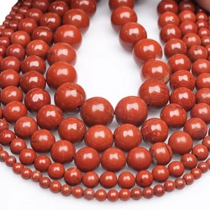 Perles en vrac de jade Dongling vert et rouge naturel, marque RUIXIN, origine Yiwu, vente en gros, fournitures pour la fabrication de bijoux DIY (bracelets, colliers) - Product Image 5