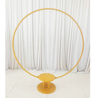 Anneau de décoration de gâteau en fer, support de décoration de table de mariage, arche de fleur de ballon, ornements de table de fleurs de mariage, offre spéciale