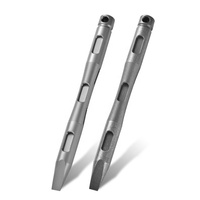 Mini barre de levier en alliage de titane pour la défense personnelle, outil de poche portable pour le camping en plein air QG015