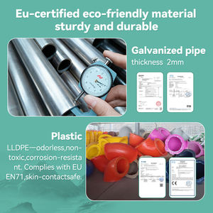 Meilleures ventes Boke Q10-2 Toboggan en plastique d'extérieur pour les aires de jeux pour enfants et les centres commerciaux >500KG Capacité 10-20 passagers - Product Image 4