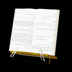 जेविश पेच लुची हगद्दाह सोने के ऐक्रेलिक शेन्ट्स बुक स्टैंड - Product Image 2