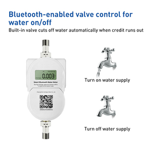 <span class=keywords><strong>Compteur</strong></span> d'<span class=keywords><strong>eau</strong></span> froide intelligent IoT prépayé DN20 avec connexion filetée IP68, lecture à distance, débit de 0,5 à 10 m³/h - Product Image 2