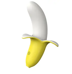 Banana dildo toy for adult long penis vegetable shaped realistic vibrating dildo g-spot sex shops for female masturbator