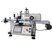 Machine d'étiquetage automatique haute vitesse D150 pour canettes, bouteilles, autocollants papier/plastique, électrique 220V, garantie 1 an, étiquettes faciles à poser