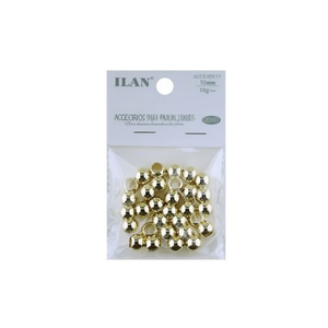Il Metal <b>Beads</b> 10mm Gold <b>Large</b> Hole For Jewelry Making Accessories - Product Image 2