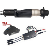 Kit de jet d'eau puissant Maytech 60V MTWJ20KW Pompe à jet d'eau avec turbine ESC étanche 500A V2 Télécommande pour catamaran E-bateau