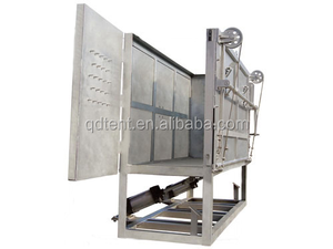 Abattoir de moutons et de bovins en acier halal avec boîte d'abattage à rotation Composants de base de roulement de moteur 220V pour l'industrie de l'abattoir - Product Image 3