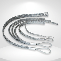 Câble de sécurité en acier galvanisé léger et lourd de 9-12 mm avec œil simple et double, chaussettes de traction certifiées ISO9001