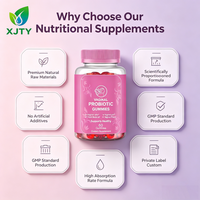 Gummies Probiotiques pour Femmes Adultes – Équilibre du pH et de la Flore Intestinale – 60 Gummies – Complément Alimentaire Naturel – Approvisionnement Direct Usine