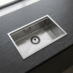 Modern Stainless Steel Single Bowl <b>Kitchen</b> <b>Sink</b> Deep Large Capacity Handmade for Home <b>Kitchen</b> Hotel Commercial Use OEM - Product Image 1