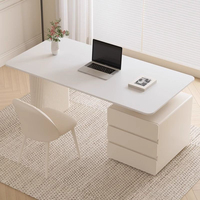 Bureau de direction moderne de grande taille, style simple, mobilier de bureau, avec peinture au four, table de patron, panneau en bois