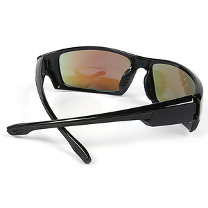 <span class=keywords><strong>2021</strong></span> superventas gafas de sol deportivas Retro para hombres marca con logotipo personalizado con marco azul o negro banda de Rayos de conducción de moda - Product Image 3