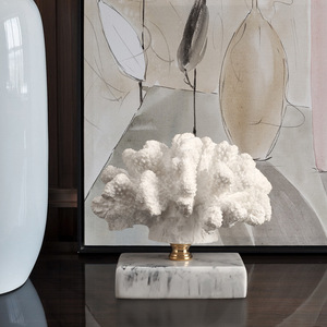 Simulated Coral <b>Ornament</b> Resin Irregular Shape Artistic Home Decoration - Product Image 3