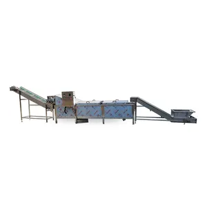 Blanch peanut machine blanching machine vegetables blanching and cooling machine for pineapple