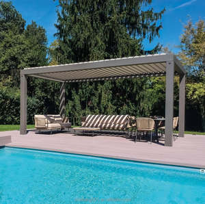 Sistema de techo de patio con control remoto eléctrico, <span class=keywords><strong>toldo</strong></span> lateral de aluminio <span class=keywords><strong>para</strong></span> exteriores, <span class=keywords><strong>toldo</strong></span> parasol, vela, <span class=keywords><strong>toldo</strong></span> de <span class=keywords><strong>coche</strong></span>, aleación de aluminio duradera - Product Image 6