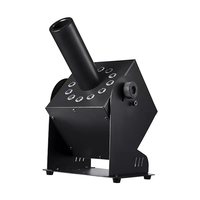 Máquina de Humo de Columna LED de 12*3W, Alcance de 6M, 100W de Baja Potencia, DMX, Equipo de Humo de Color para Escenario