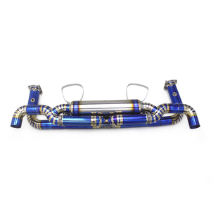 Tubos de Escape Catback OEM para 991/991.2 S 3.8T 2017-2019, de Titanio Ligero, Pieza Automotriz - Product Image 1