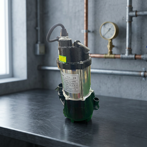 Bomba de Aguas Residuales Eléctrica SS SAMSON V250 de 0.25kW para Hogares Familiares, Alta Eficiencia, Caudal de 150L/min, Salida de 7.5m - Product Image 5