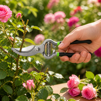 Sécateur à fruits en acier inoxydable, ciseaux de jardin, sécateur pour la taille et l'élagage avec verrou de sécurité