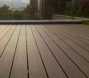 Không thấm nước chống UV WPC ngoài trời decking sàn co-đùn 3D rắn sâu dập nổi <span class=keywords><strong>composite</strong></span> decking sàn ngoài trời - Product Image 6