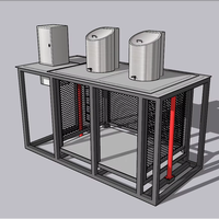 Compacteur de déchets souterrain, système d'élimination des ordures souterrain, poubelles souterraines, bac à déchets avec réceptacle souterrain