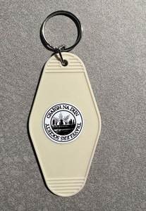 Porte-clés en plastique personnalisables avec logo imprimé, étiquettes de bagages colorées, autocollants UV pour motels, vente en gros - Product Image 6