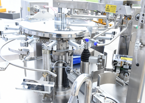 เครื่องบรรจุภัณฑ์อัตโนมัติ Elemotion สำหรับอาหารแช่แข็ง อาหารเนื้อชิ้นเล็ก ไก่นักเก็ต <span class=keywords><strong>ล</strong></span>ูกชิ้นปลา ขนมจีบกุ้ง - Product Image 5