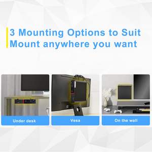 ขายึดสำหรับติดตั้งระบบ <span class=keywords><strong>Lenovo</strong></span> ขนาดเล็ก VESA เมาท์ PC ขนาดเล็กสำหรับคอมพิวเตอร์ตั้งโต๊ะขนาดเล็ก M600 M700 <span class=keywords><strong>M700z</strong></span> M710Q - Product Image 2