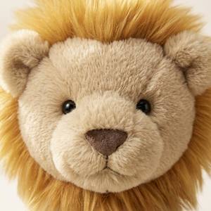Peluche De León realista de pie de 8 pulgadas, juguete de peluche supersuave para aliviar el estrés, regalo de cumpleaños personalizado - Product Image 2