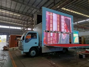Pantalla LED para Camión, Montada en 3 Lados, Caja de Pantalla LED Digital P4 de 16 pies, 18 pies, Caja LED de 9 pies para Venta, Caja de Cartelera LED Montada - Product Image 2