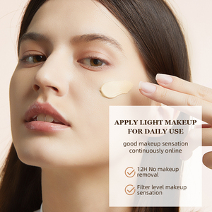 รองพื้นสูตรน้ำติดทนนาน Private Label 3 SPF15+ เนื้อสัมผัสเนียนละเอียด ใช้ง่าย สำหรับแต่งหน้า ปริมาณ 10 มล. ผลิตภัณฑ์เครื่องสำอาง - Product Image 2