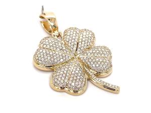 Elegante colgante de diamante con cadena de plata esterlina, joyería para damas, fiesta de negocios informal, estilo de moda de lujo - Product Image 3